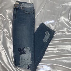 Sundance Patchwork Magnolia Fit Jeans